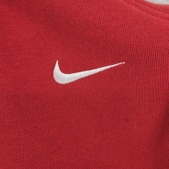 Nike Hoodie Mens Large Pullover Athletic Kangaroo Pocket 836123-657 Swoosh - Picture 2 of 10